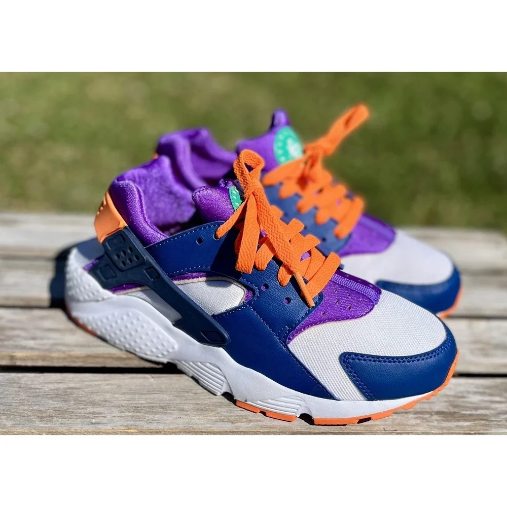 Nike Air Huarache Shoes Youth Size 4.5Y Retro‎ 854275-111 Sneakers Kids